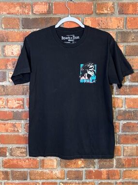 Attack On Titan mens final season beast titan anime graphic tee black M